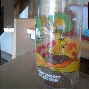 1950 Snoopy collectible glass